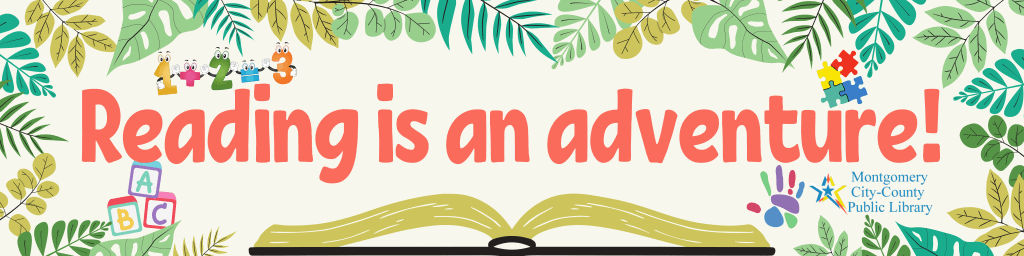 playful animal and nature banner