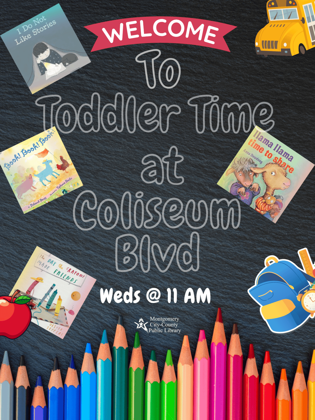 september 2026 toddler time